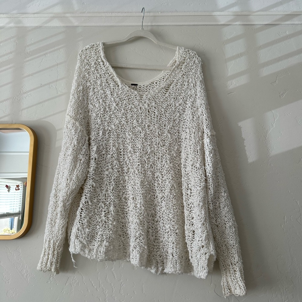 Free People oversized sweater